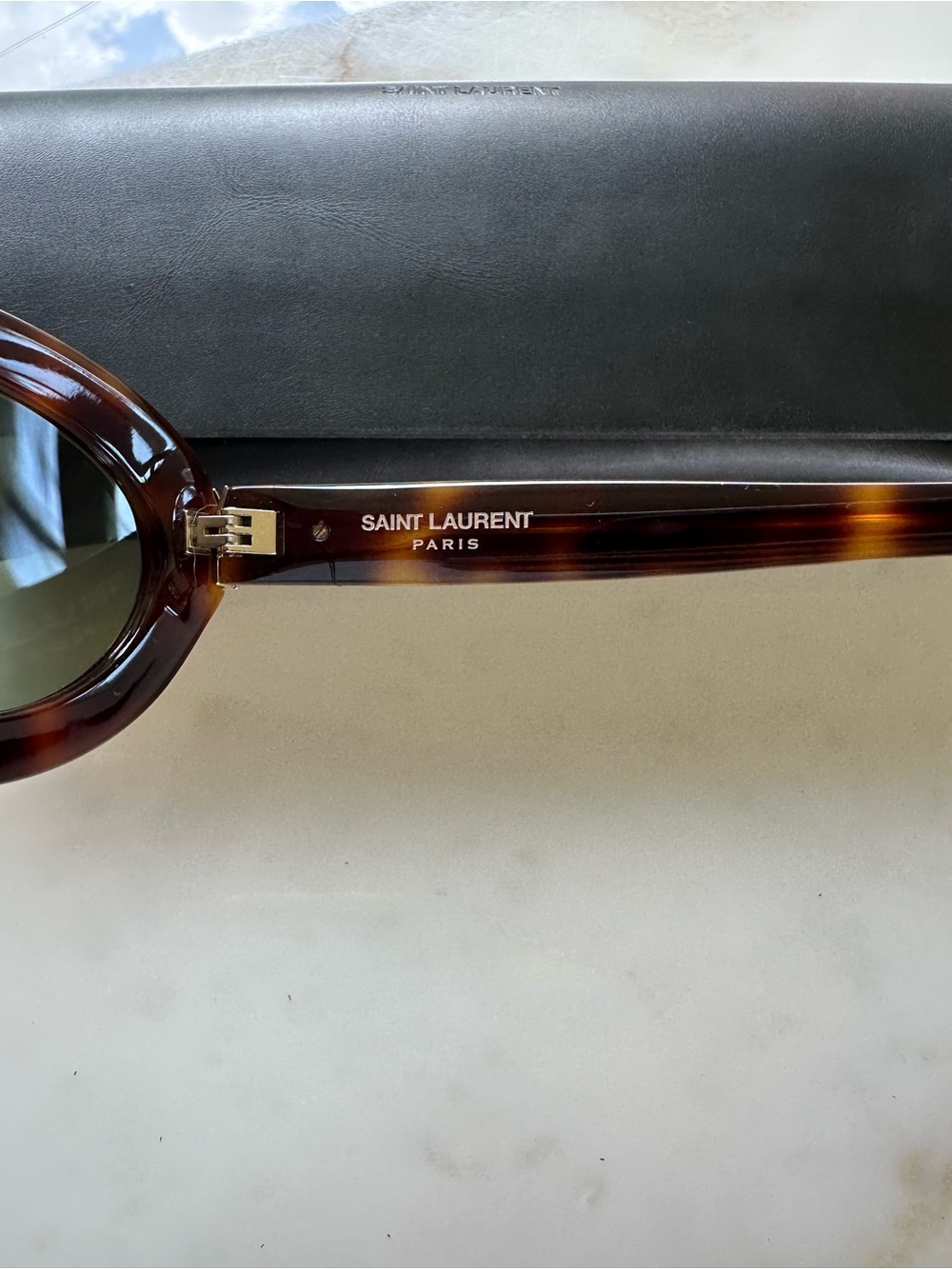Saint Laurent 52mm oval sunglasses - Picture 8 of 15
